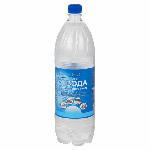 Вода дистиллированная 1,5 л 609132