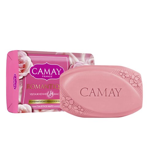 Мыло туалетное 85 г, CAMAY "Французская роза" 609829