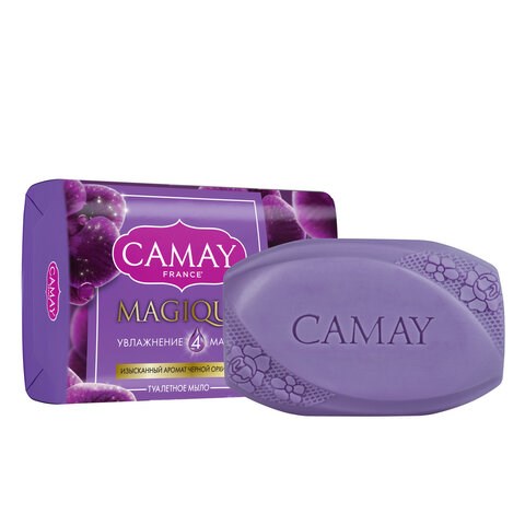 Мыло туалетное 85 г, CAMAY "Черная орхидея" 609830