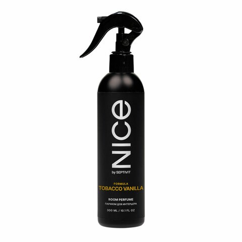 Освежитель воздуха, парфюм для дома и офиса 300 мл, NICE by SEPTIVIT "Tobacco&Vanilla", 400 701075