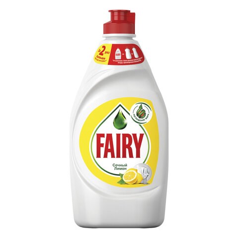 Средство для мытья посуды, 450 мл, FAIRY (Фейри) "Сочный лимон" 603750