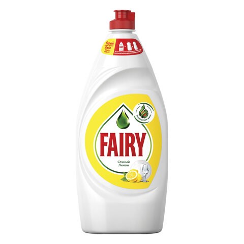 Средство для мытья посуды, 900 мл, FAIRY (Фейри) "Сочный лимон" 603749