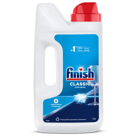 Порошок для мытья посуды в посудомоечных машинах 1 кг, FINISH (Финиш), 3010892 602016