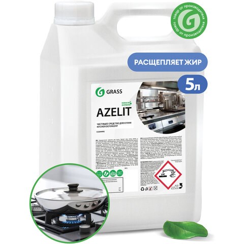 Средство для чистки плит, духовок, грилей от жира/нагара 5,6 кг GRASS AZELIT, 125372 607940
