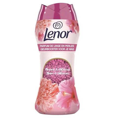 Кондиционер для белья в гранулах 210 г, LENOR "Pivoine & Hibiscus", пион и гибискус 700241