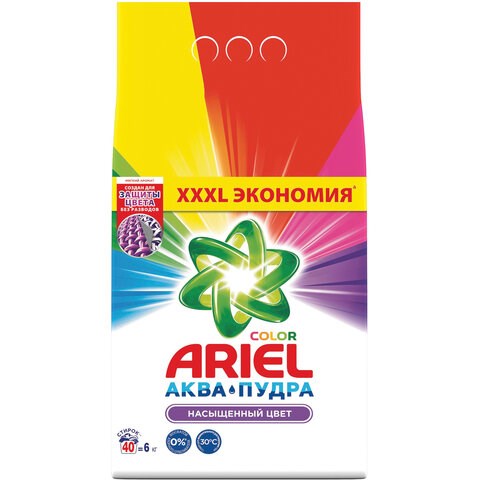 Стиральный порошок автомат 6 кг ARIEL (Ариэль) Color, 1001895 605900