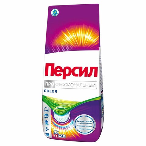 Стиральный порошок автомат универсальный, 14 кг, ПЕРСИЛ КОЛОР "ПРОФЕССИОНАЛЬНЫЙ" 609649