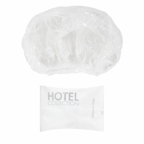 Шапочка для душа КОМПЛЕКТ 500 шт., HOTEL COLLECTION, саше, флоупак, 2000316/1 608055