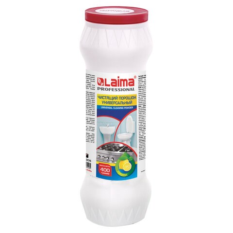 Чистящее средство 400 г, LAIMA PROFESSIONAL "Лимон", порошок, 602305 602305