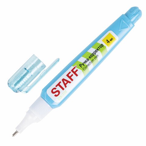Ручка-корректор STAFF "College", 4 мл, металлический наконечник, 226815 226815