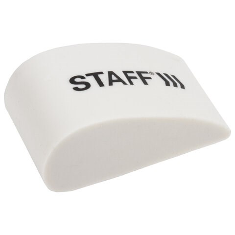 Ластик STAFF "College" PE-070, 38х22х16 мм, в форме капли, цвет белый, 228070 228070