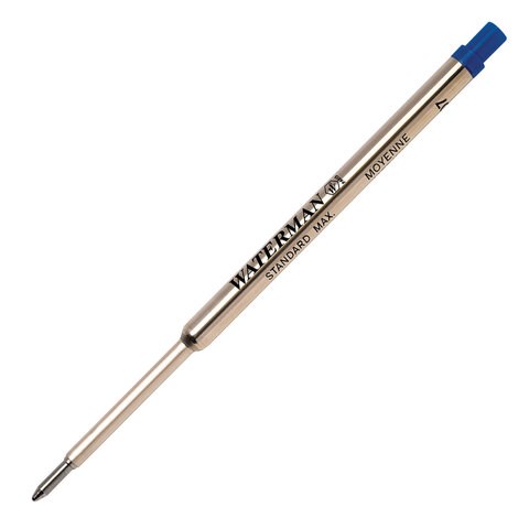 Стержень шариковый WATERMAN (Франция) "Standard Maxima", металлический 112 мм, 0,5 мм, синий, 1964016 170312