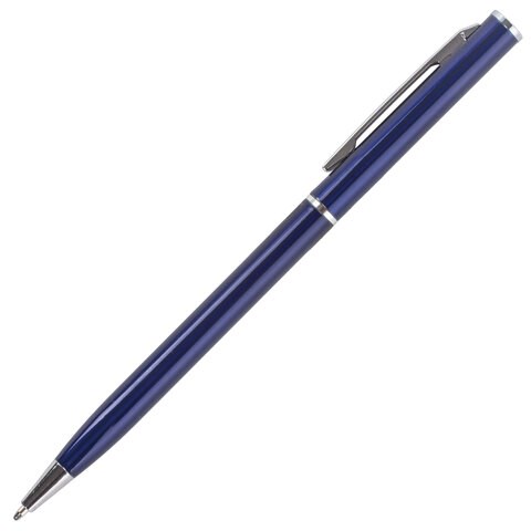 Ручка подарочная шариковая BRAUBERG "Delicate Blue", корпус синий, узел 1 мм, линия письма 0,7 мм, синяя, 141400 141400