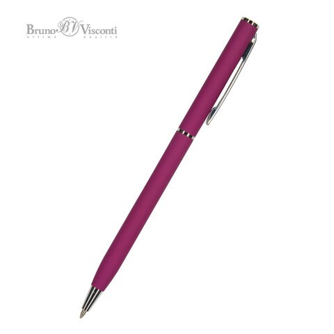 Ручка шариковая BRUNO VISCONTI "Palermo", бордовый металлический корпус, 0,7 мм, синяя, 20-0250/04 144160