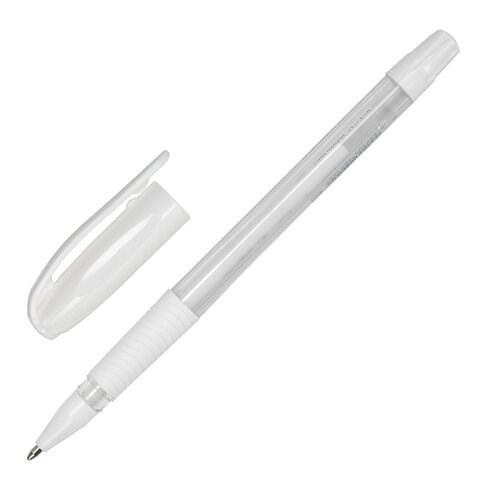 Ручка гелевая с грипом PENSAN "Neon Gel", БЕЛАЯ, узел 1 мм, линия письма 0,8 мм, 2290/12 143851
