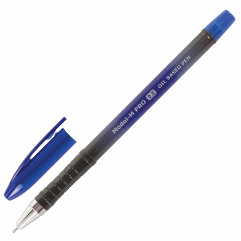 Ручка шариковая масляная BRAUBERG "Model-M PRO", СИНЯЯ, узел 0,5 мм, линия письма 0,25 мм, 143252 143252