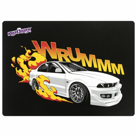 Настольное покрытие ЮНЛАНДИЯ, А4+, пластик, 33x23 см, "Wrum", 272372 272372