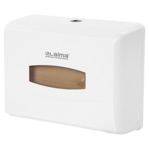 Диспенсер для полотенец LAIMA PROFESSIONAL CLASSIC (Система H2), Z-сложения, белый, ABS, 606678 606678