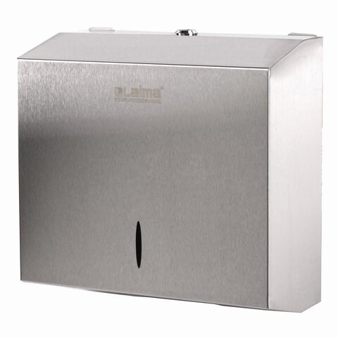 Диспенсер для полотенец LAIMA PROFESSIONAL INOX, (Система H3) V-сложения, нержавеющая сталь, матовый, 605696 605696