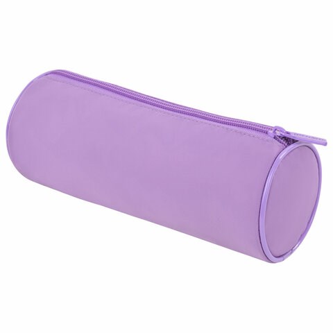 Пенал-тубус BRAUBERG, с эффектом Soft Touch, мягкий, пастельно-фиолетовый, 22х8 см, 272301 272301