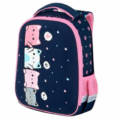Ранец BRAUBERG KIDS START, 1 отделение, 2 кармана, Anti-gravity, 35х26х13 см, 273150 273150