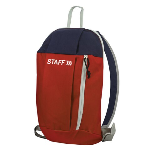 Рюкзак STAFF AIR компактный, красно-синий, 40х23х16 см, 227045 227045