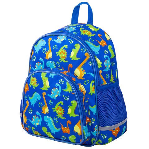 Рюкзак BRAUBERG KIDS PLAY детский, 1 отделение, 3 кармана, "Dinos", 29х23х12 см, 271392 271392