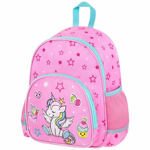 Рюкзак BRAUBERG KIDS PLAY детский, 1 отделение, 3 кармана, "Unicorn dreams", 29х23х12 см, 272052 272052