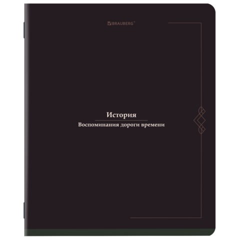 Тетрадь предметная VINTAGE 48 л., SoftTouch, ИСТОРИЯ, клетка, подсказ, BRAUBERG, 405155 405155
