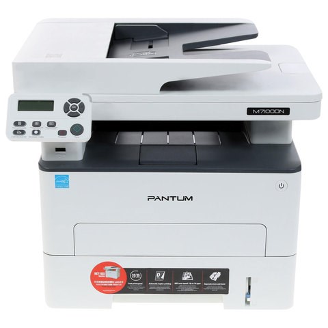 МФУ лазерное PANTUM M7100DN "3 в 1", А4, 33 стр./мин., 60000 стр./мес., ДУПЛЕКС, АПД, сетевая карта 354175