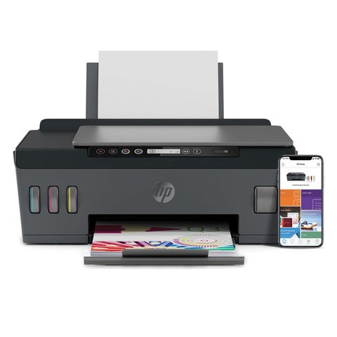 МФУ струйное HP Smart Tank 515 "3 в 1" А4, 11 стр./мин, 4800х1200, Wi-Fi, Bluetooth, сетевая карта, СНПЧ, 1TJ09A 354513