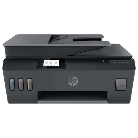 МФУ струйное HP Smart Tank 530 "3 в 1" А4, 11 стр./мин, 4800х1200, Wi-Fi, АПД, Bluetooth, сетевая карта, СНПЧ, 4SB24A 354514