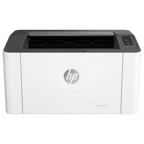 Принтер лазерный HP Laser 107a А4, 20 стр./мин., 10000 стр./мес., 4ZB77A 354367