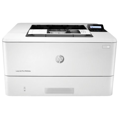 Принтер лазерный HP LaserJet Pro M404dw А4, 38 стр./мин., 80000 стр./мес., ДУПЛЕКС, Wi-Fi, сетевая карта, W1A56A 354371