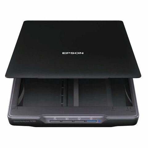 Сканер планшетный EPSON Perfection V39, А4, 10 сек, 4800x4800, B11B232201 354849