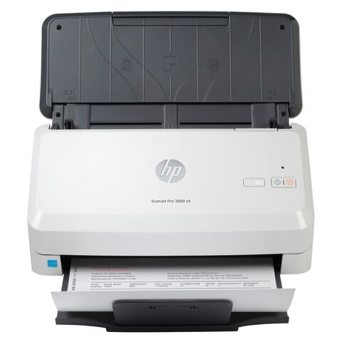 Сканер потоковый HP ScanJet Pro 3000 s4 А4, 40 стр./мин, 600x600, ДАПД, 6FW07A 354772