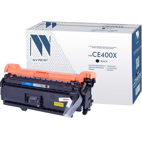 Картридж лазерный NV PRINT (NV-CE400X) для HP LaserJet Pro M570dn/M570dw, черный, ресурс 11000 стр. 362223