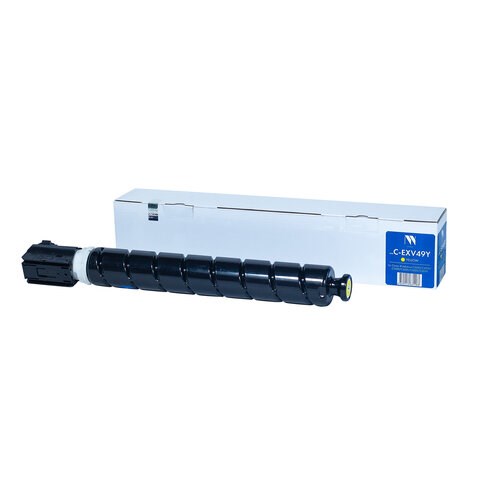 Тонер NV PRINT (NV-CEXV49Y) для CANON iR C3320/3325i/3330i/3530i, желтый, ресурс 19000 страниц 363267