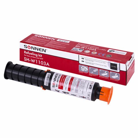 Заправочный комплект SONNEN (SH-W1103A) для HP Neverstop Laser 1000A/1000W/1200A/1200W, ресурс 2500 стр., 364091 364091