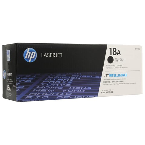 Картридж лазерный HP (CF218A) LaserJet Pro M132a/132fn/132fw/132nw/M104a/104w, №18A, оригинальный, 1400 стр. 362241