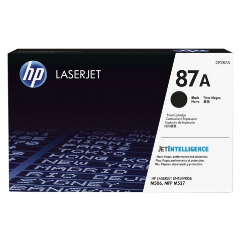 Картридж лазерный HP (CF287A) LaserJet M506dn/M506x/M527dn/M527f/M527c, №87А, оригинальный, ресурс 9000 страниц 361835