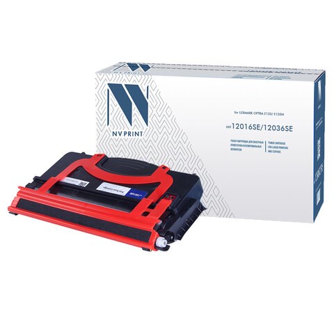 Картридж лазерный NV PRINT (NV-12016SE/12036SE) для LEXMARK Optra E120/E120n, ресурс 2000 страниц 363461