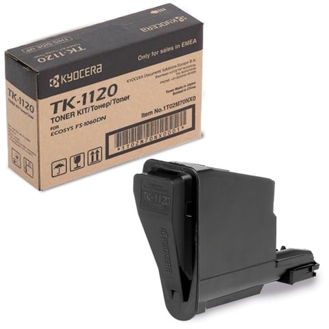 Тонер-картридж KYOCERA (TK-1120) FS1060DN/1025MFP/1125MFP, оригинальный, ресурс 3000 стр., 1T02M70NX1 320492