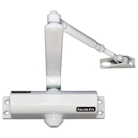 Доводчик FALCON EYE FE-B5W на дверь 85-120 кг, белый, 00-00110304 354283