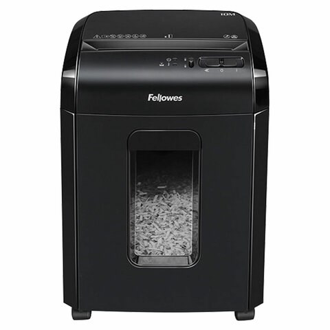 Уничтожитель (шредер) FELLOWES POWERSHRED 10M, 5 уровень секретности, фрагменты 2х15 м, FS-46306 533093