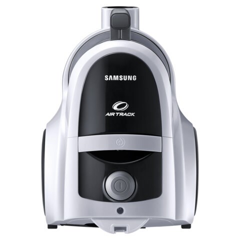 Пылесос SAMSUNG VCC4520S3S/XEV с контейнером "циклон", 1600 Вт, мощность всасывания 350 Вт, белый 457181