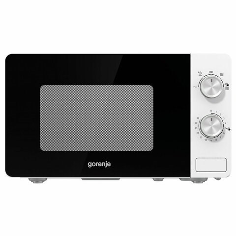Микроволновая печь GORENJE MO20E1W, объем 20 л, мощность 800 Вт, механическое управление, белая 457655