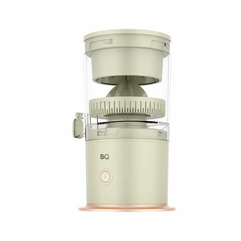 Соковыжималка для цитрусовых аккумуляторная BQ (БИ-КЬЮ) J3000, 45 Вт, стакан 0,2 л, пластик, зеленая, 86196906 457526