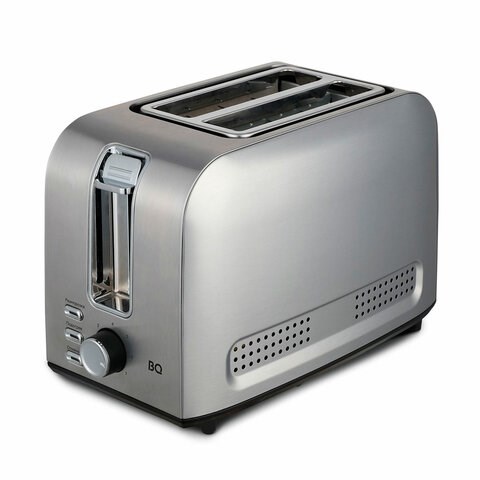 Тостер BQ (БИ-КЬЮ) T1009, 800 Вт, 2 тоста, 7 режимов, металлический, 86197956 457538