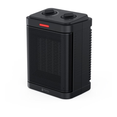 Тепловентилятор ROYAL CLIMA RFH-N1500DC-BL, 1500 Вт, 3 режима работы, черный, НС-1517390 457466